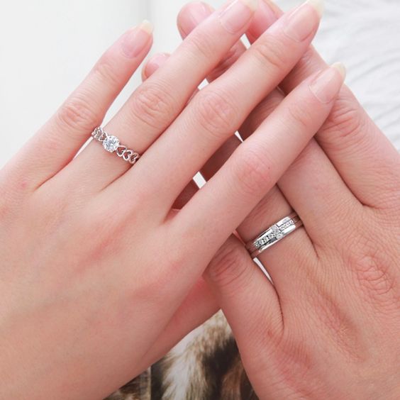 Bảng giá nhẫn cưới đôi kim cương mới nhất 2024