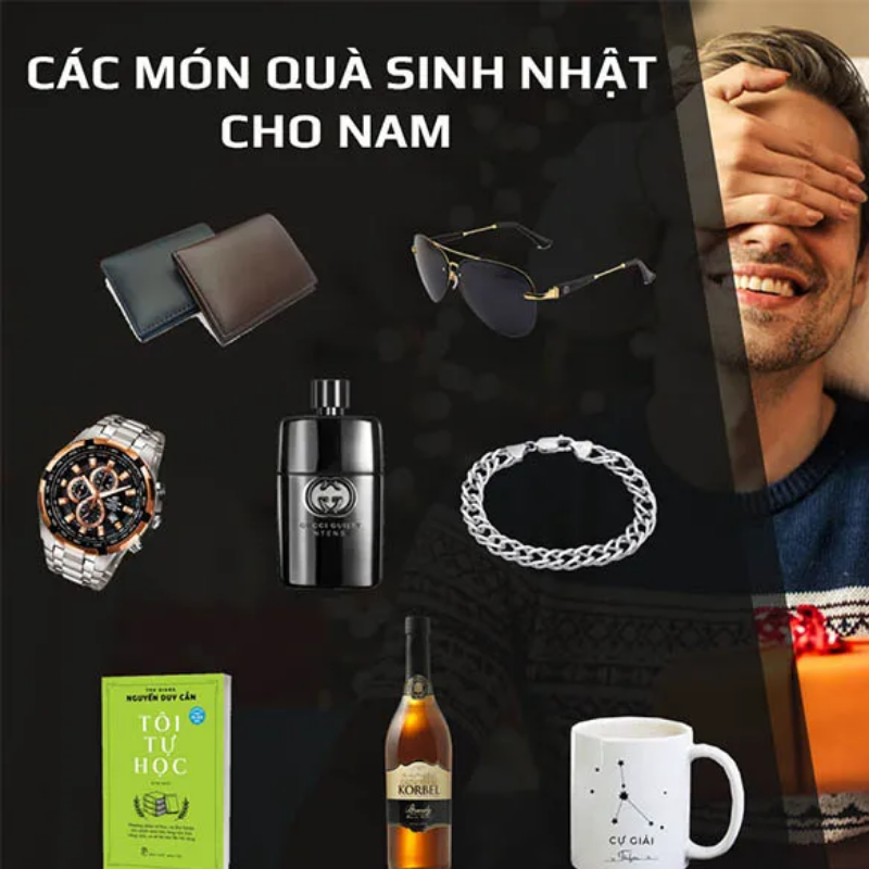 Top 10 tặng quà sinh nhật người yêu nam