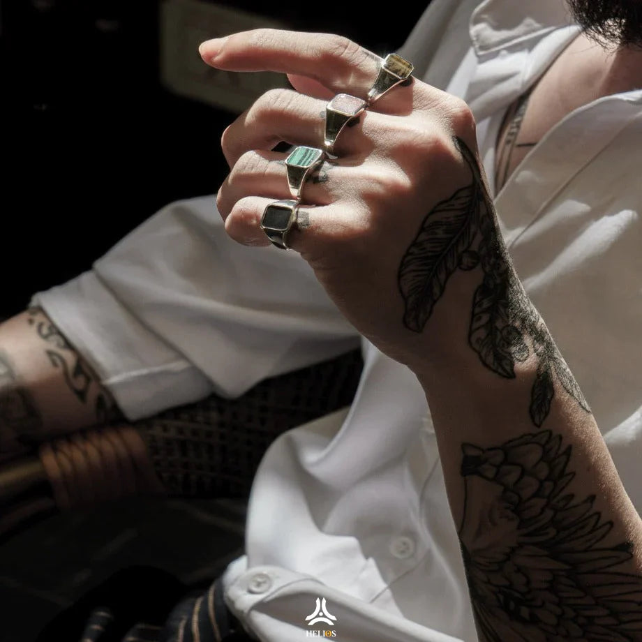 Nhẫn phong thủy nam mệnh mộc hút tài lộc và vận may