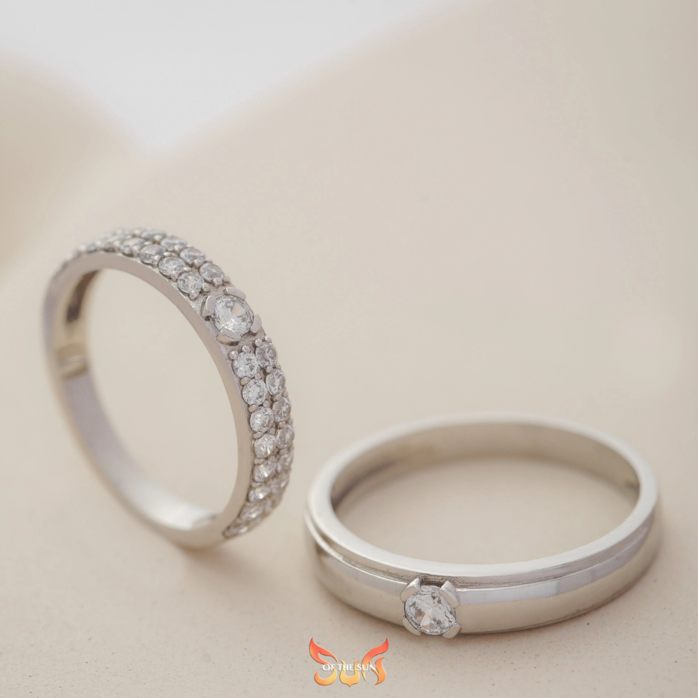 Bảng giá nhẫn vàng trắng đôi