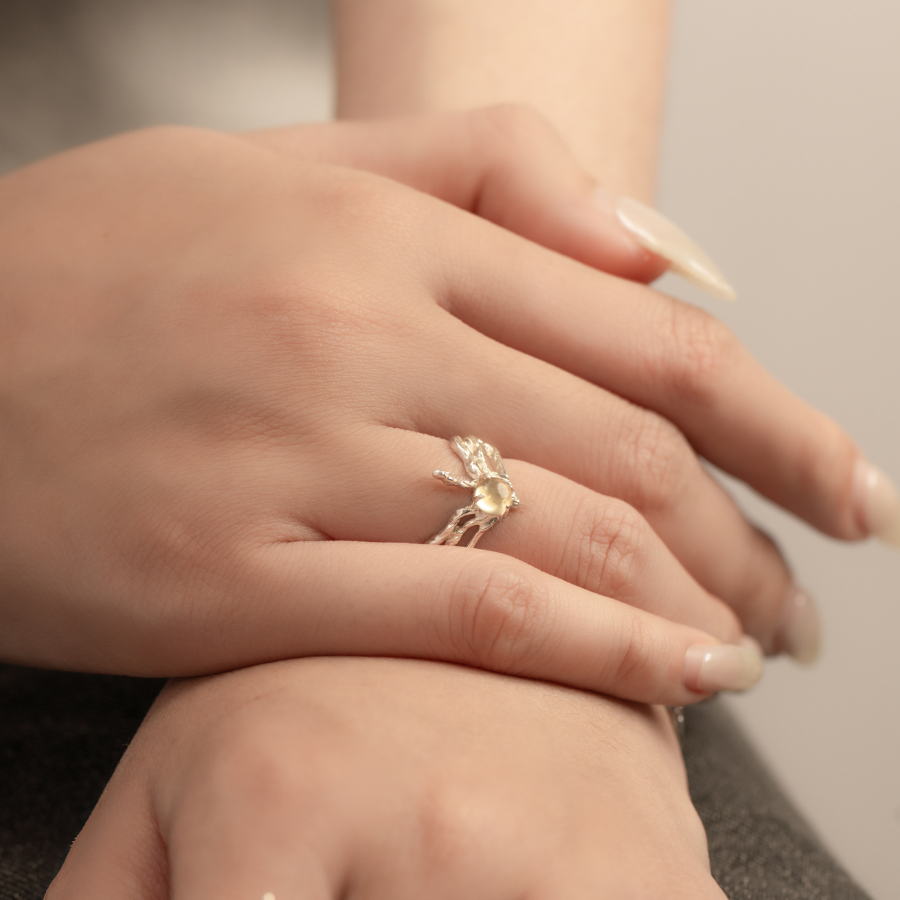 Aero Citrine Ring - InBloom OfTheSun