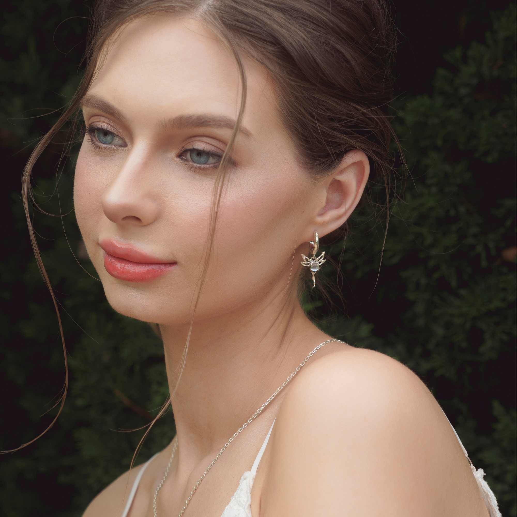 RayFlutter Blue Topaz Earrings - InBloom OfTheSun