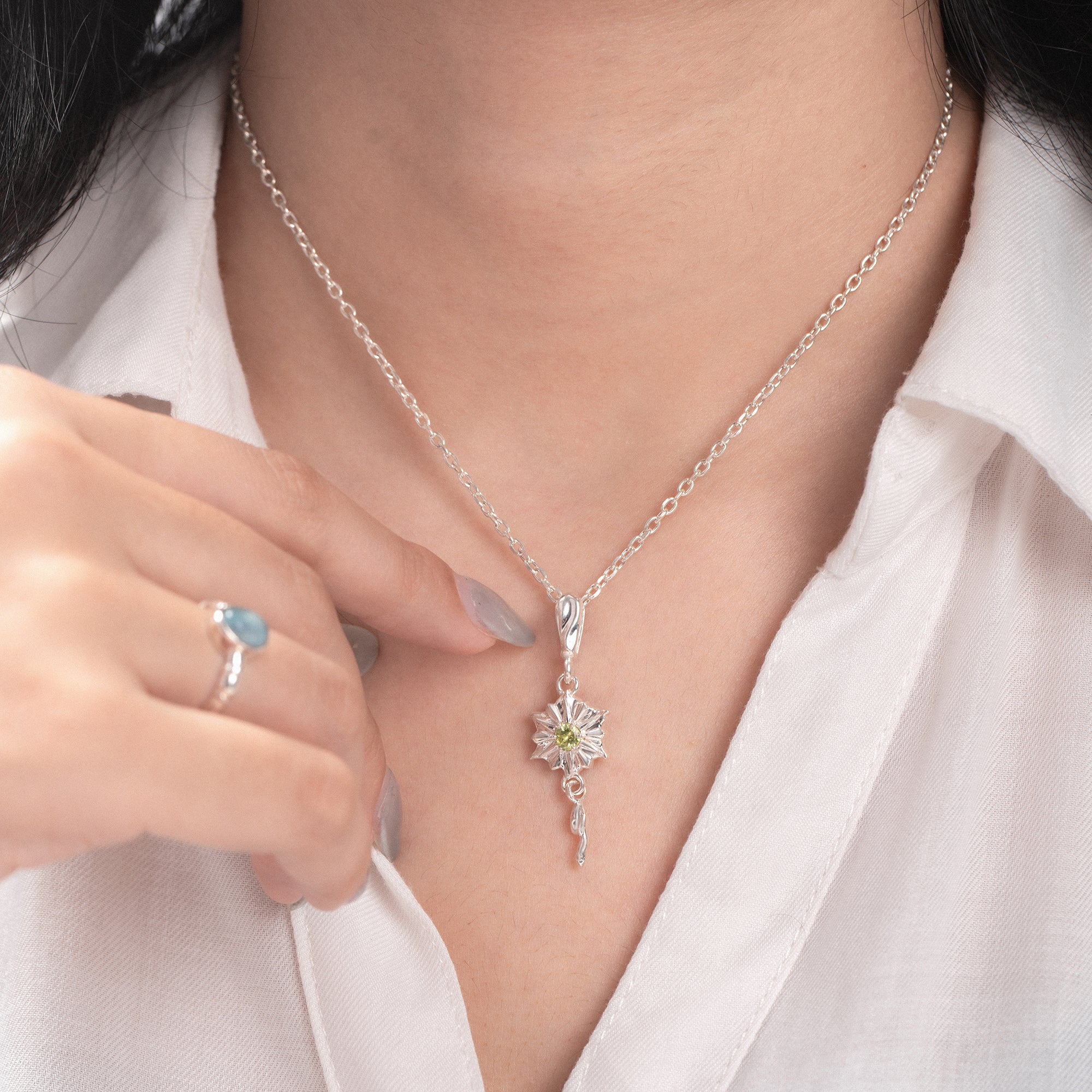 Twilight Snowdrop Pendant Ofthesun