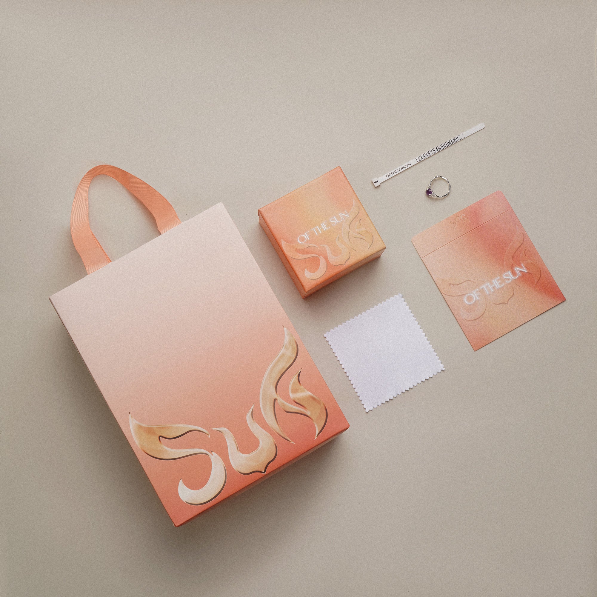 Crystal Sheen Ring - Ofthesun