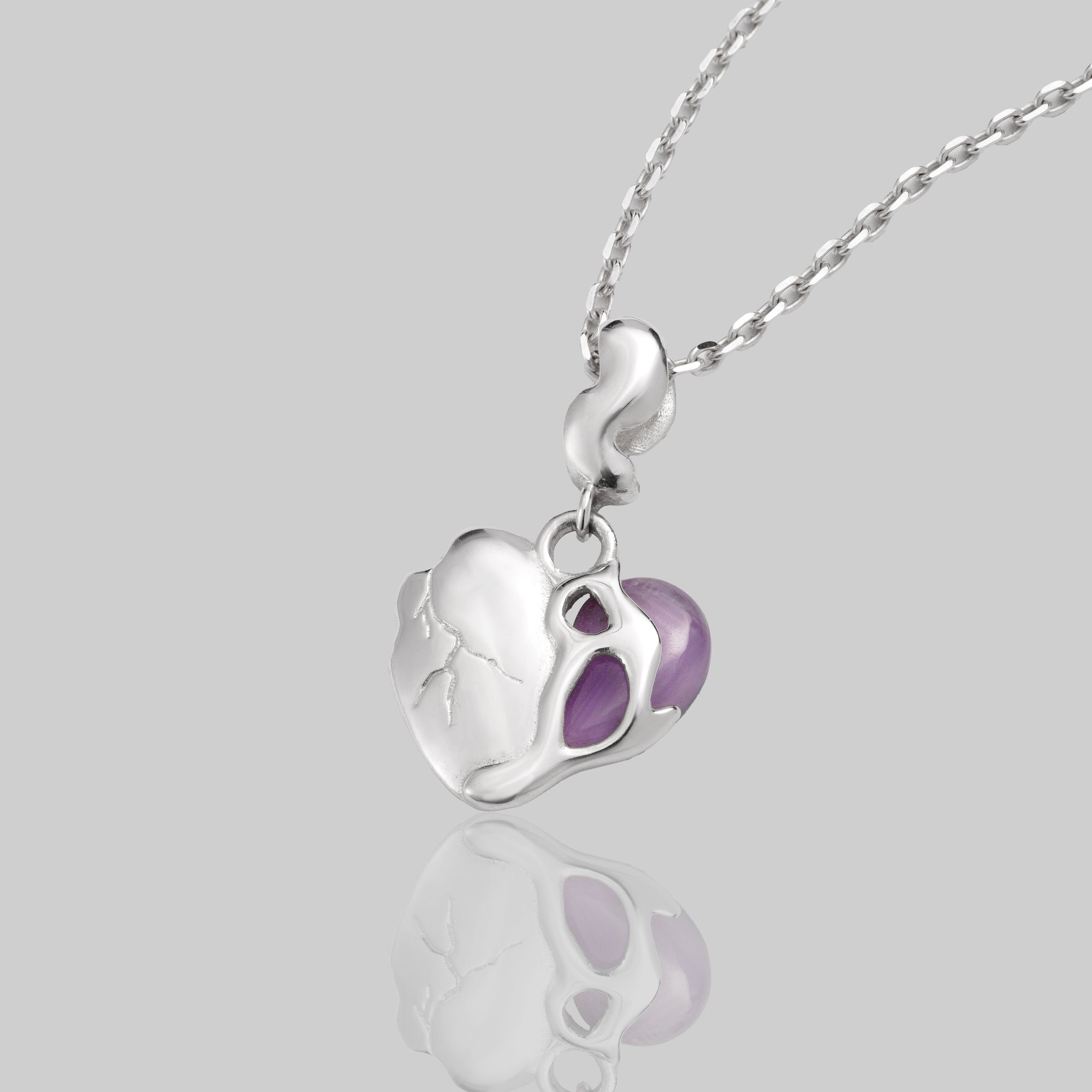 Quartz Pendant - Heart Ofthesun