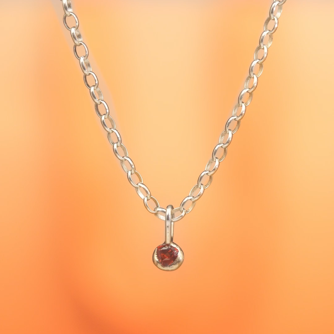 Fiery gem Pendant - OfTheSun