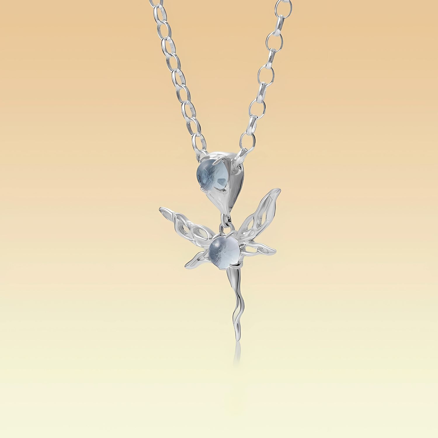 Zephyr Blue Topaz Pendant - InBloom OfTheSun