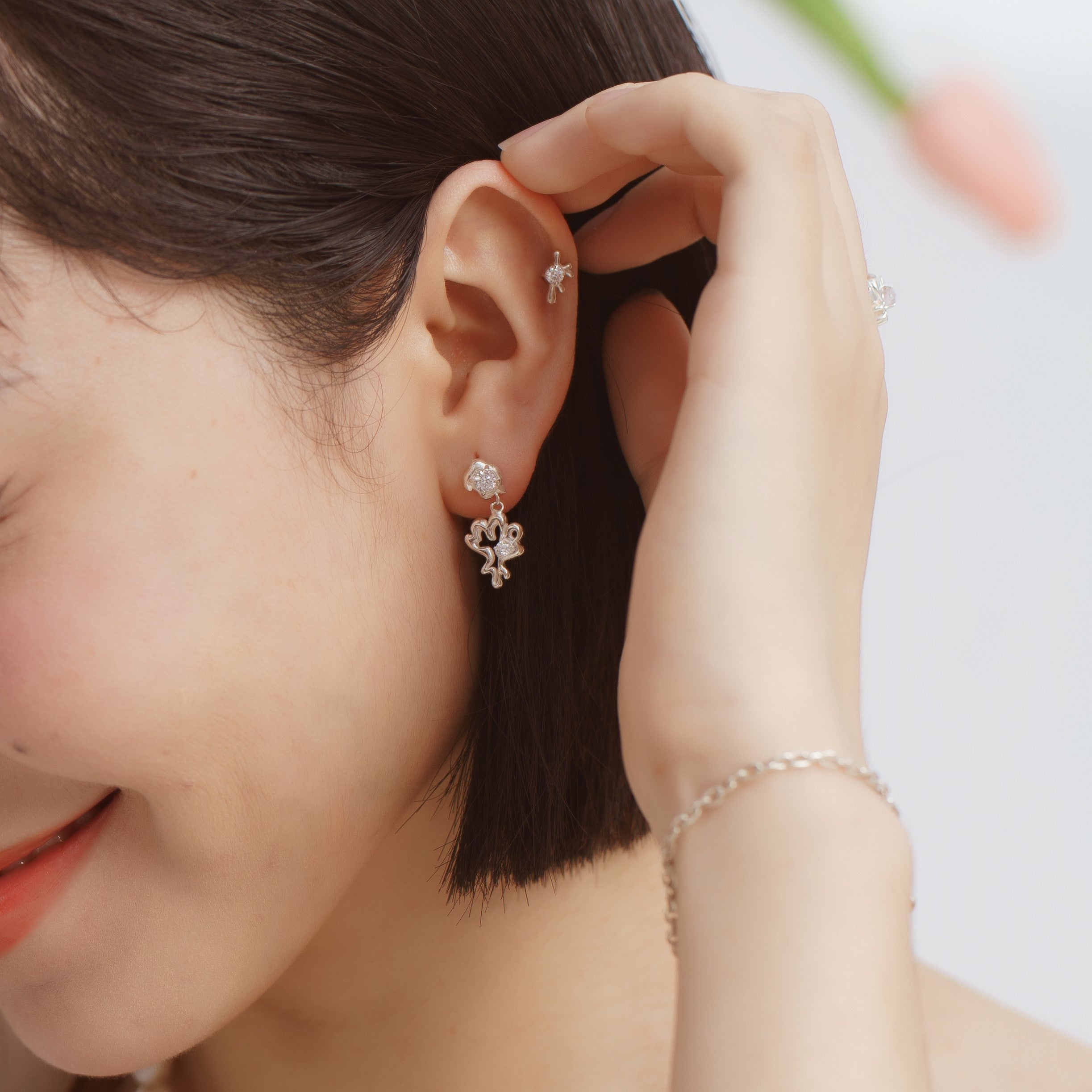 Coral Bud Earrings - Sea OfTheSun