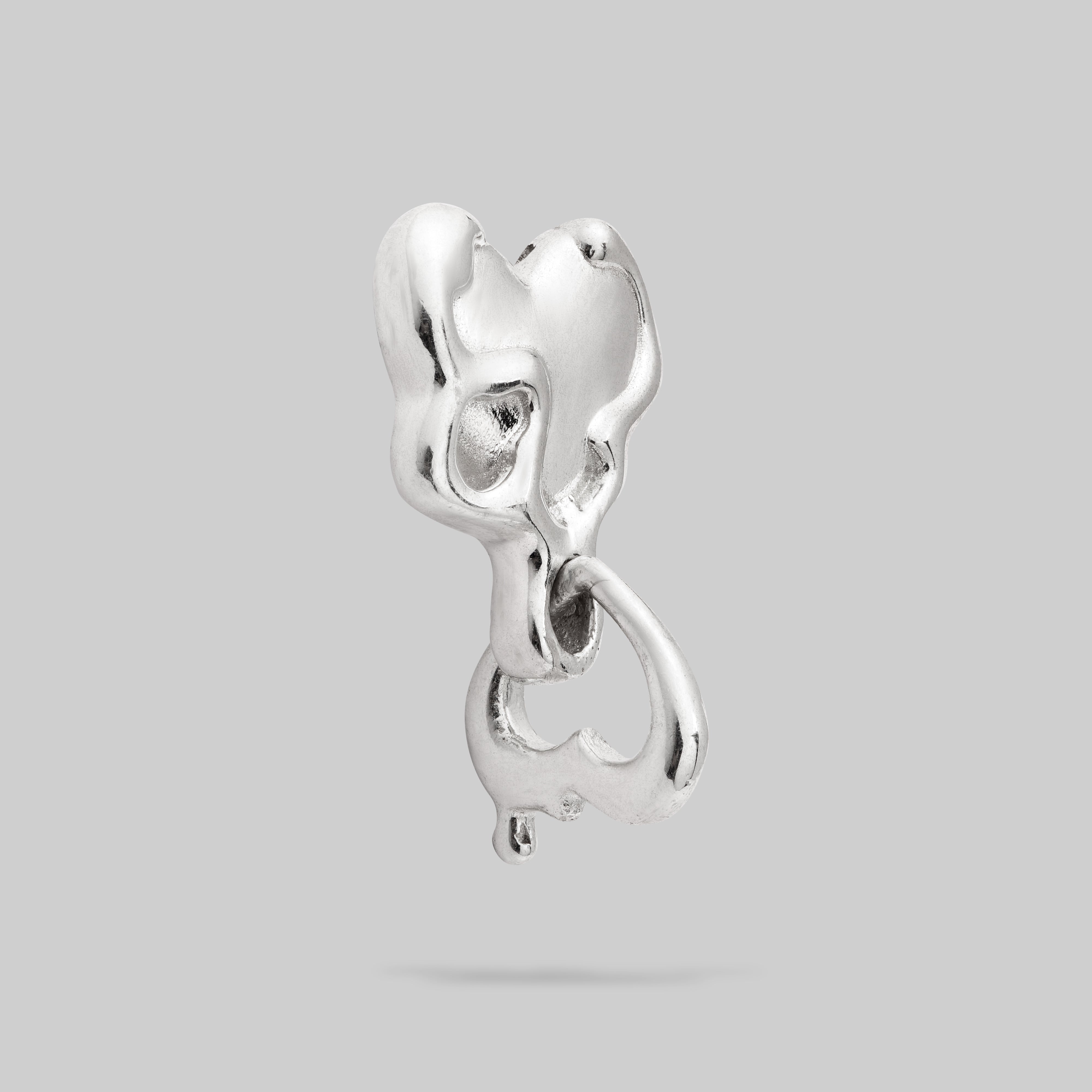 Reverse Earring - Heart Ofthesun
