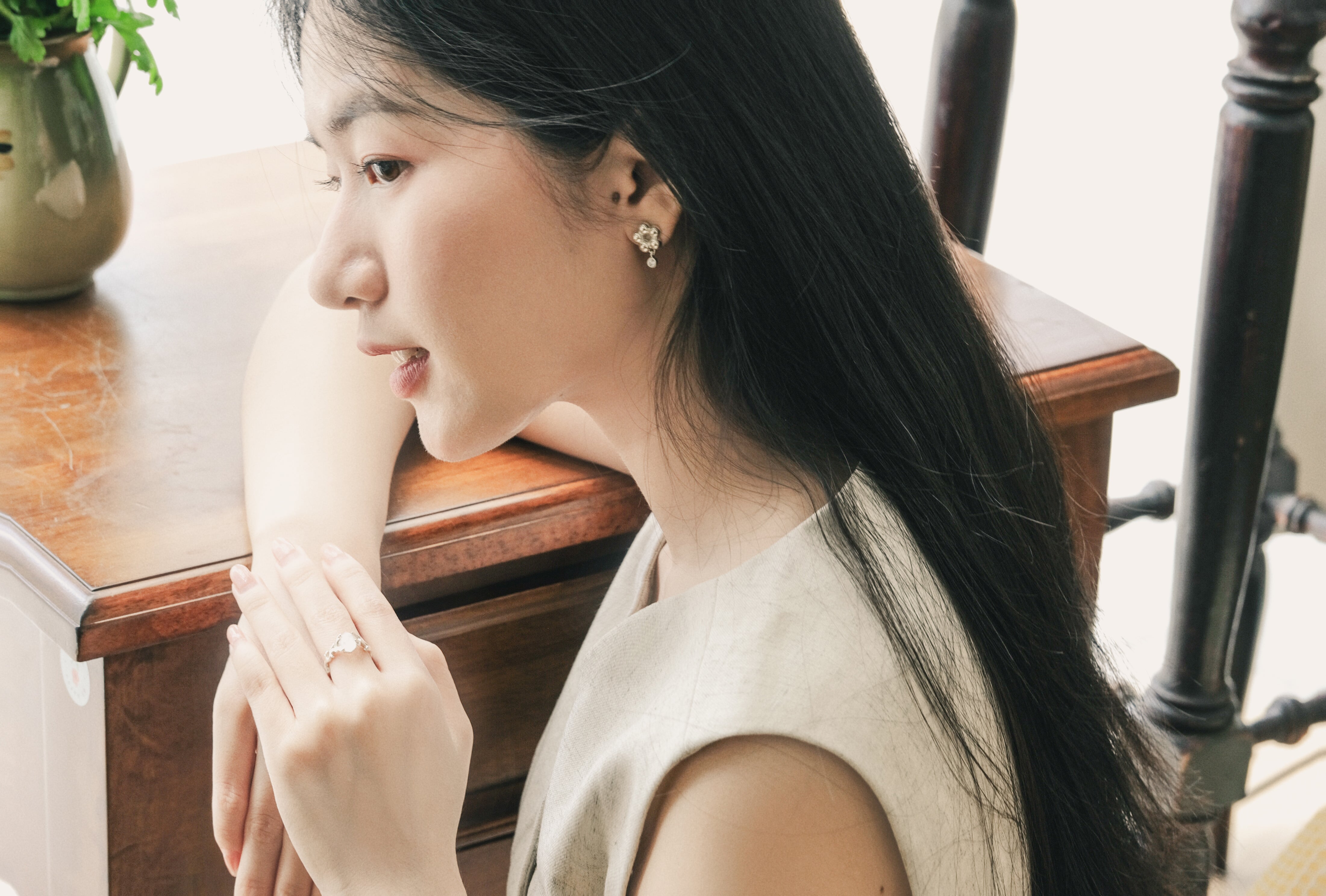 F'Diamond Earring - Ofthesun