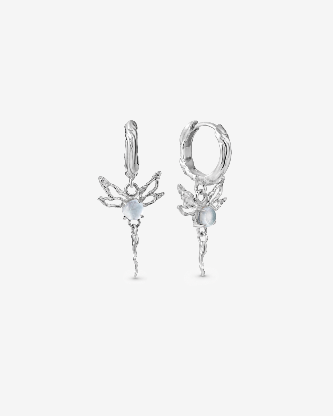 RayFlutter Blue Topaz Earrings - InBloom OfTheSun