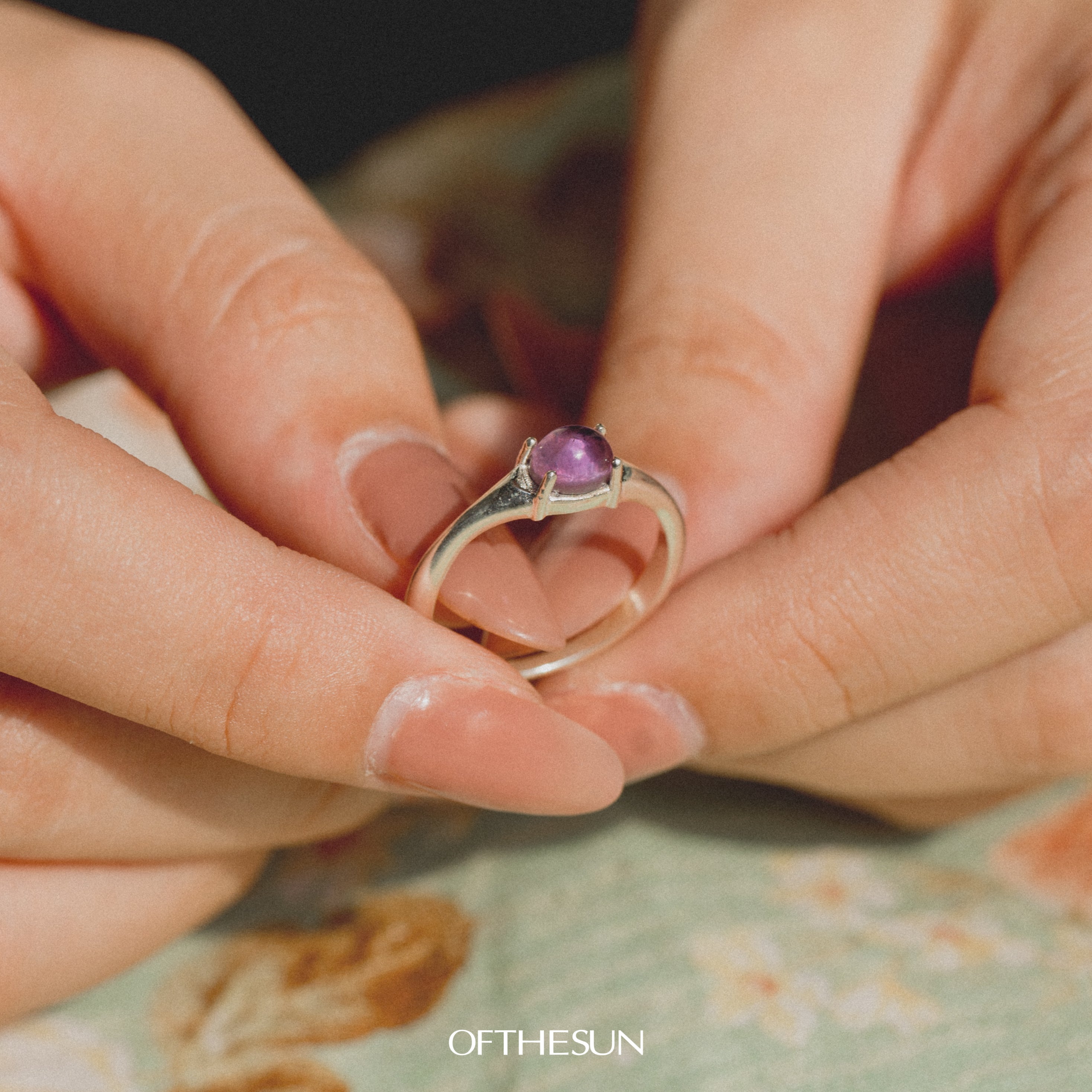 Navaa Amethyst Ring Ofthesun