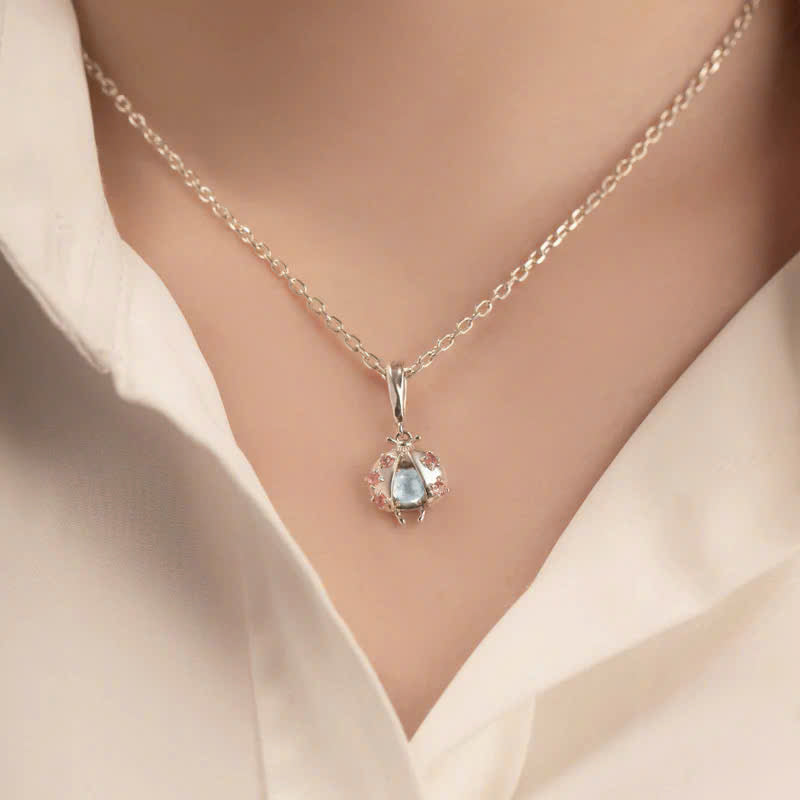 Blue Amoria Pendant - Gratia OfTheSun